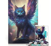 Puzzle per adulti da 1000 pezzi Erebor, il guardiano dei gatti, gioco interattivo, decorazione per la casa, compleanno e Natale 38x26cm
