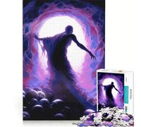 Puzzle per adulti da 1000 pezzi "Esilio attraverso la luce", giocattolo educativo, da assemblare, con poster abbinato e foglio di curiosità 50x75cm