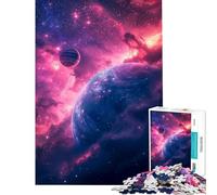 Puzzle per adulti da 1000 pezzi esopianeti viola giochi divertenti giocattoli che creano dipendenza per coltivare la pazienza ottimo regalo per gli amanti dei giochi assemblaggio di modelli (50x75cm)
