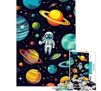 Puzzle per adulti da 1000 pezzi Esploratori Galattici ideale per compleanno e Natale Gioco di precisione con taglio manuale adatto a partire dai 14 anni (38x26cm)