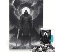 Puzzle per adulti da 1000 pezzi Faceless Terror, gioco divertente, rilassante e stimolante per la mente, con Babbo Natale 38x26cm
