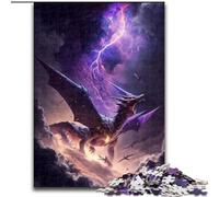 Puzzle per adulti da 1000 pezzi, fantasia colorata, buco nero cosmico, in legno, regalo perfetto per bambini dai 14 anni in su, 50x75cm, rompicapo stimolante, giocattolo rilassante per adolescenti