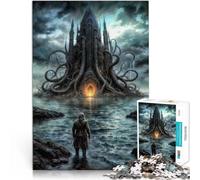 Puzzle per adulti da 1000 pezzi Fantasia oscura Fatto di cartone per e da 14 anni in su giochi divertenti per famiglie ottimo regalo di Natale misurare：26x38cm/10.24 x 14.96pollice