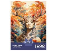 Puzzle Per Adulti Da 1000 Pezzi Fantasy Forest Art Print Puzzle Per Adulti Gioco Rompicapo Antistress Ideale Come Regalo 70x50cm/1000pcs