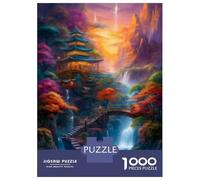 Puzzle Per Adulti Da 1000 Pezzi Fantasy Landscape 44 Puzzle Per Adulti Gioco Rompicapo Un'opera D'arte Attività Divertenti A Casa 70x50cm/1000pcs