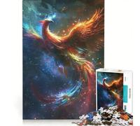 Puzzle per adulti da 1000 pezzi, Fenice Cosmica, gioco educativo, rilassante e stimolante per la mente, ideale come regalo di compleanno o per occasioni speciali 50x75cm