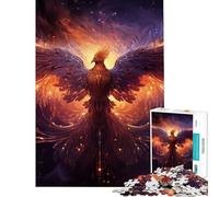 Puzzle per adulti da 1000 pezzi "Fenice Nascente" gioco rilassante gioco stimolante regalo per compleanni sfida impegnativa (dimensioni 50x75cm)