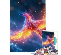 Puzzle per adulti da 1000 pezzi Fenice Radiosa Gioco Impossibile Sfida per l'Intelligenza e la Mente Giocattolo Avvincente Regalo di Compleanno per Divertimento in Famiglia (Dimensioni 75x50cm)