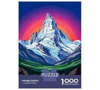 Puzzle Per Adulti Da 1000 Pezzi FinsterAarhorn Swiss Alps Puzzle Per Adolescenti Gioco Pratico Decorazione Per La Casa Regali Di Natale E Compleanno 38x26cm/1000pcs