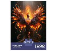 Puzzle Per Adulti Da 1000 Pezzi Fire Phoenix Puzzle Per Adulti Gioco Pratico Antistress Regali Per La Riduzione Dello Stress 52x38cm/1000pcs