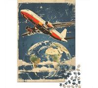 Puzzle Per Adulti Da 1000 Pezzi Fly Around The World with Ease! Puzzle Per Adulti Giocattoli Antistress Migliora La Memoria Difficile E Stimolante 70x50cm/1000pcs