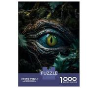 Puzzle Per Adulti Da 1000 Pezzi Forest Dragons Emerald Eye Puzzle Per Adolescenti Giochi Divertenti Analisi E Logica Difficile E Sfida 70x50cm/1000pcs