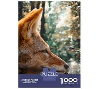 Puzzle Per Adulti Da 1000 Pezzi Fox Butterfly Reflection Puzzle Per Adulti Giocattoli Antistress Regalo Di Compleanno Regalo Di Compleanno Unico 52x38cm/1000pcs