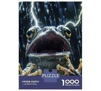 Puzzle Per Adulti Da 1000 Pezzi Frog Lightning Puzzle Per Adulti Giochi Rilassanti Vacanza A Casa Passatempo Per Compleanno, Natale 70x50cm/1000pcs