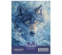 Puzzle Per Adulti Da 1000 Pezzi Frozen Wolf's Gaze -1 Puzzle Per Adolescenti Giochi Per Famiglie Assemblaggio Di Modelli Attività Divertenti A Casa 38x26cm/1000pcs