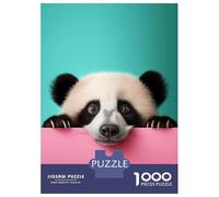 Puzzle Per Adulti Da 1000 Pezzi Funny Panda Bear Animals Puzzle Per Adulti Gioco Rompicapo Per Divertimento in Famiglia Regalo Antistress 52x38cm/1000pcs