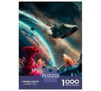 Puzzle Per Adulti Da 1000 Pezzi Galactic Frontier Puzzle Giochi Rilassanti Sfida Difficile Regali Unici Per Compleanno E Natale 52x38cm/1000pcs