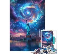 Puzzle per adulti da 1000 pezzi Galactic Liberty Puzzle per ragazzi Staycation Attività divertenti per passare il tempo a casa Gioco di sfida unico 50x75cm