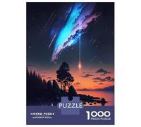 Puzzle Per Adulti Da 1000 Pezzi Galaxy Sunset Anime Puzzle Per Adulti Gioco Rompicapo Un'opera D'arte Attività Divertenti A Casa 38x26cm/1000pcs