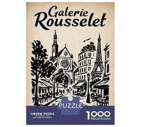 Puzzle Per Adulti Da 1000 Pezzi Galerie Rousselet Paris Street Scene Puzzle Giochi Rilassanti Decorazione Murale Difficile E Stimolante 52x38cm/1000pcs