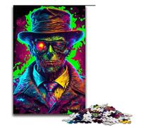 Puzzle per adulti da 1000 pezzi Gangster Zombie Neon Color1, regalo di compleanno, regali per adolescenti dai 14 anni in su, 1000 pezzi