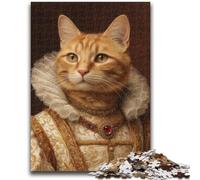 Puzzle per adulti da 1000 pezzi, Gatto di una famiglia aristocratica, 1000 pezzi per adolescenti, giochi educativi, decorazioni per la casa, decorazioni e regali unici (26x38cm)