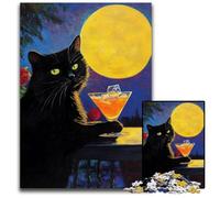 Puzzle per adulti da 1000 pezzi, gatto sdraiato sul divano, puzzle di cartone, rompicapo, regali unici per compleanni e anni dai 14 anni in su, 26x38cm