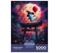 Puzzle Per Adulti Da 1000 Pezzi Ghostly Flight in Japan Puzzle Per Adulti Giocattoli Fai Da Te Decorazione Perfetta Regali Unici Per Compleanno E Natale 52x38cm/1000pcs
