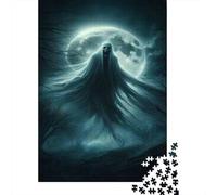 Puzzle Per Adulti Da 1000 Pezzi Ghostly Moonlit Spirits Puzzle Per Adulti Giocattolo Decorazione Da Parete Decorazione Per La Casa Sfida Educativa 52x38cm/1000pcs