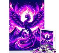 Puzzle per adulti da 1000 pezzi giocattolo educativo Fenice ottimi regali e giocattoli gioco educativo adatto per la decorazione della scrivania dimensioni 38x26cm