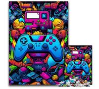 Puzzle per adulti da 1000 pezzi, gioco d'arte colorato, puzzle per adulti, rompicapo ad alta difficoltà per adolescenti, 26X38CM/10,23x14,96 pollici.