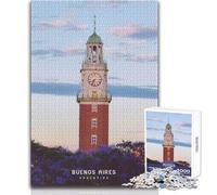 Puzzle per adulti da 1000 pezzi, gioco educativo Buenos Aires, regalo di compleanno, regali di Babbo Natale segreto, dimensioni 50x75cm