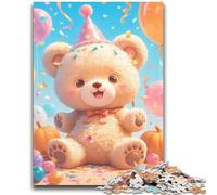 Puzzle per adulti da 1000 pezzi, gioco educativo per famiglie, motivo orsacchiotto, ideale come regalo per tutta la famiglia dai 14 anni in su, 50x75cm
