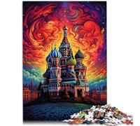 Puzzle per adulti da 1000 pezzi, gioco educativo sulla Piazza Rossa Russa, giocattolo di sfida ideale come regalo per tutta la famiglia 14,96 pollici x 20,47 pollici