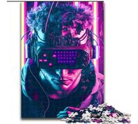 Puzzle per adulti da 1000 pezzi, gioco intellettuale per giocatori di realtà virtuale, che rafforza l'amore tra le coppie dai 14 anni in su (dimensioni 50x75cm)