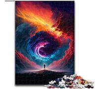 Puzzle per adulti da 1000 pezzi, gioco interattivo per famiglie, tema: Fine dell'Universo, decorazione fai da te per la casa, sfida per la mente, regalo (dimensioni: 50x75cm)