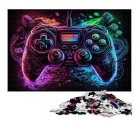 Puzzle per adulti da 1000 pezzi, gioco Neon Impossible, puzzle per adulti ideali per divertimento in famiglia, relax e regali per le feste, 26X38CM/10,23x14,96 pollici.