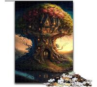 Puzzle per adulti da 1000 pezzi, gioco rompicapo per adolescenti, ambientato nel regno delle fiabe, regalo perfetto per una serata di giochi in famiglia (dimensioni: 50x75cm)
