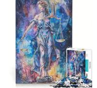 Puzzle per adulti da 1000 pezzi "Giustizia Celeste", gioco interattivo, attività divertente da fare in casa, per rafforzare l'amore tra le coppie 38x52cm