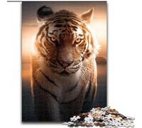 Puzzle per adulti da 1000 pezzi "Gli occhi della tigre", puzzle in cartone, gioco interattivo per famiglie, decorazione fai da te per la casa, sfida mentale, regalo da 1000 pezzi(26x38cm)