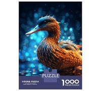 Puzzle Per Adulti Da 1000 Pezzi Glowing Mallard Duck Puzzle Per Adulti Gioco Rompicapo Un'opera D'arte Attività Divertenti A Casa 38x26cm/1000pcs