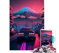 Puzzle per adulti da 1000 pezzi "Going Down The Road" - Aiuta a stimolare la mente - Decorazione per la casa - Giocattolo educativo per ragazzi dai 14 anni in su (38x26cm)