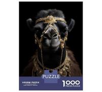 Puzzle Per Adulti Da 1000 Pezzi Gold Dark Camel Puzzle Per Adolescenti Giochi Per Famiglie Assemblaggio Di Modelli Attività Divertenti A Casa 52x38cm/1000pcs