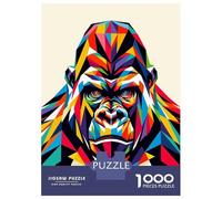 Puzzle Per Adulti Da 1000 Pezzi Gorilla Wpap Pop Art Puzzle Per Adulti Giochi Rilassanti Vacanza A Casa Passatempo Regali Unici Per Compleanno E Natale 52x38cm/1000pcs