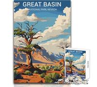 Puzzle per adulti da 1000 pezzi, Great Basin National Park, divertimento in famiglia e serata di giochi, idee regalo per la decorazione della casa, dimensioni 50x75cm