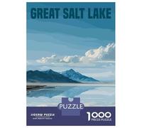 Puzzle Per Adulti Da 1000 Pezzi Great Salt Lake Puzzle Giochi Rilassanti Decorazione Murale Difficile E Stimolante 38x26cm/1000pcs