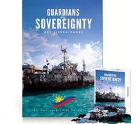 Puzzle per adulti da 1000 pezzi "Guardiani della Sovranità",gioco dai bordi puliti,giocattolo per l'esercizio mentale,gioco lento,divertente,regalo di compleanno,hobby (50x75cm)