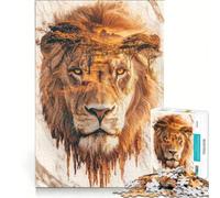 Puzzle per adulti da 1000 pezzi Guardiano delle Pianure, gioco rilassante, migliora la memoria, compleanno e Natale 38x52cm