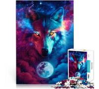 Puzzle per adulti da 1000 pezzi Guardiano Lunare Fatto di cartone da 14 anni in su Giochi educativi Regali di Babbo Natale segreto misurare：38x52cm