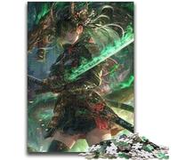 Puzzle per adulti da 1000 pezzi, guerriera ninja giapponese, 1000 pezzi per adolescenti, giocattolo educativo, divertenti giochi per famiglie, arredamento unico per la casa, 38x26cm